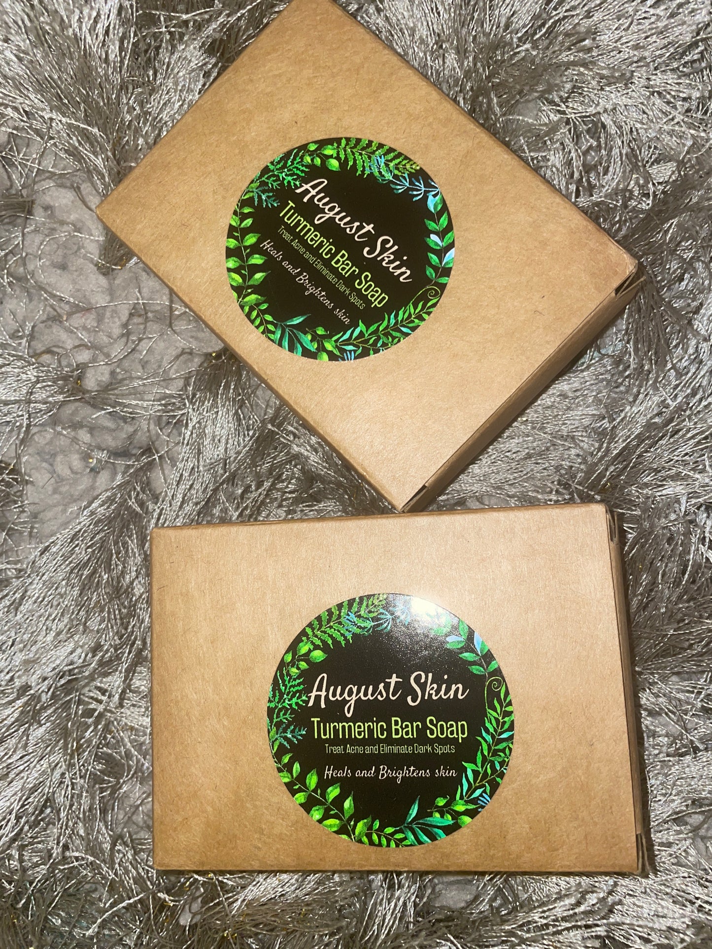 2 Sunshine Turmeric Bar Soap Bundle