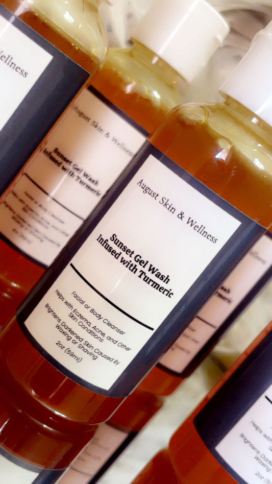 Sunset Gel Wash Infused with Turmeric