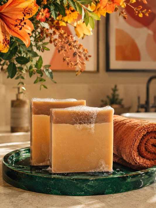 2 Sunshine Turmeric Bar Soap Bundle